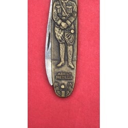 Taschenmesser mit nationalsozialistischer Propaganda aus den 1930er Jahren