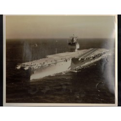 Foto originale Ministero Marina Militare americano della Portaerei Enterprise