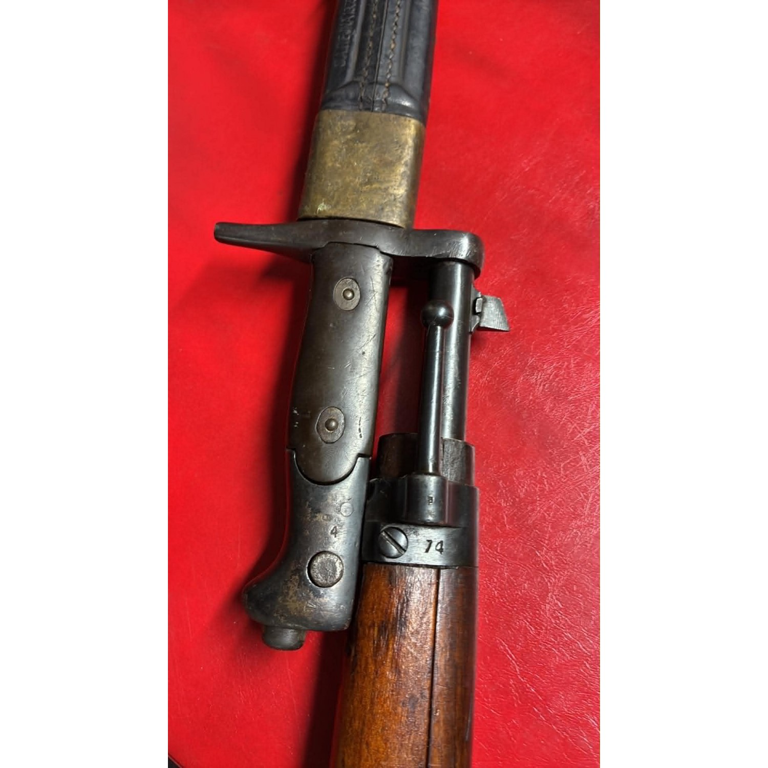 Baionetta Vetterli accorciata per fucile Mannlicher Steyr 95