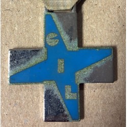 Large blue GIL Cross Medal