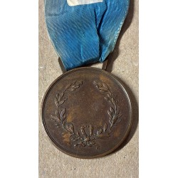 Ungravierte Militärverdienstmedaille aus Bronze, Johnson-Modell