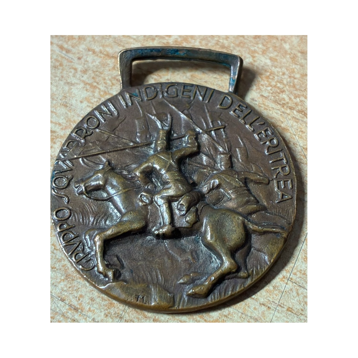 Medaglia in bronzo Squadroni Indigeni dell Eritrea 1935/36
