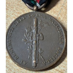 Medaille „An die Benemeriti dell'Opera Nazionale Balilla“, geprägt von der Royal Mint