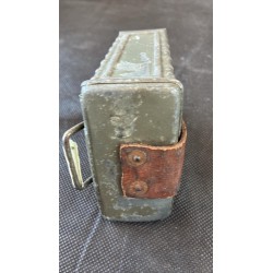 Rare Austro-Hungarian "Ersatz" metal ammunition pouch (model M95) from World War I,