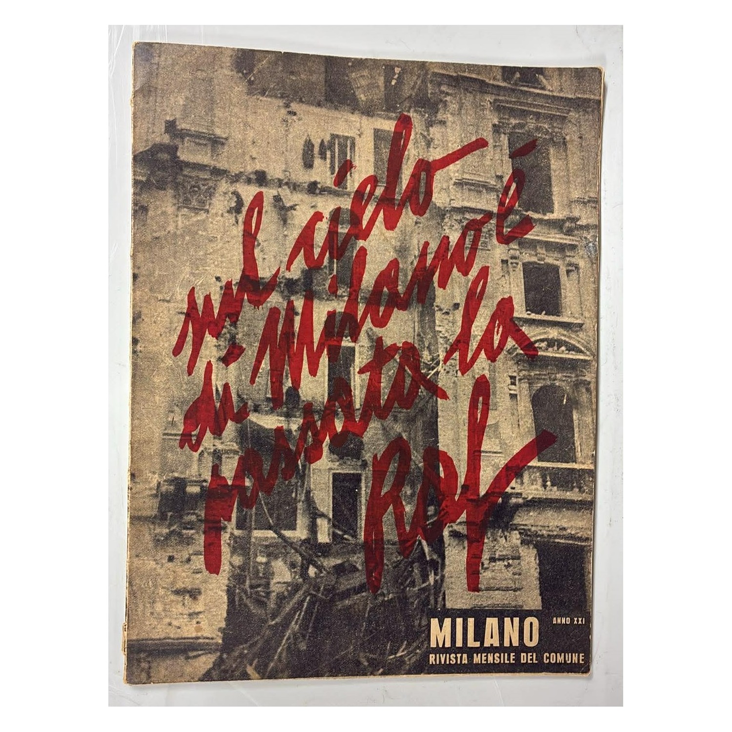 The RAF flew over the sky of Milan