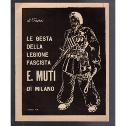 Anti-fascist propaganda booklet, "The Deeds of the E. Muti Legion," 1945 edition