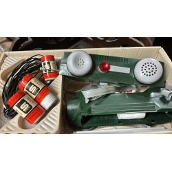 Vintage toy from the 1960s
FonoTelex. Pair of battery-powered walkie-talkies.