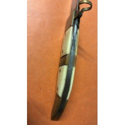 Coltello a serramanico in bronzo e osso prima guerra mondiale
