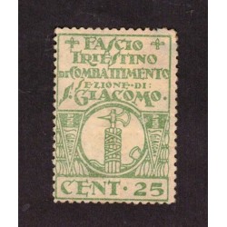 Chiudilettera  Fascio di Combattimento San Giacomo Trieste 1919/1922