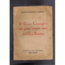 Das Buch „Großer Rat in den ersten 5 Jahren der faschistischen Ära“, 2. Auflage