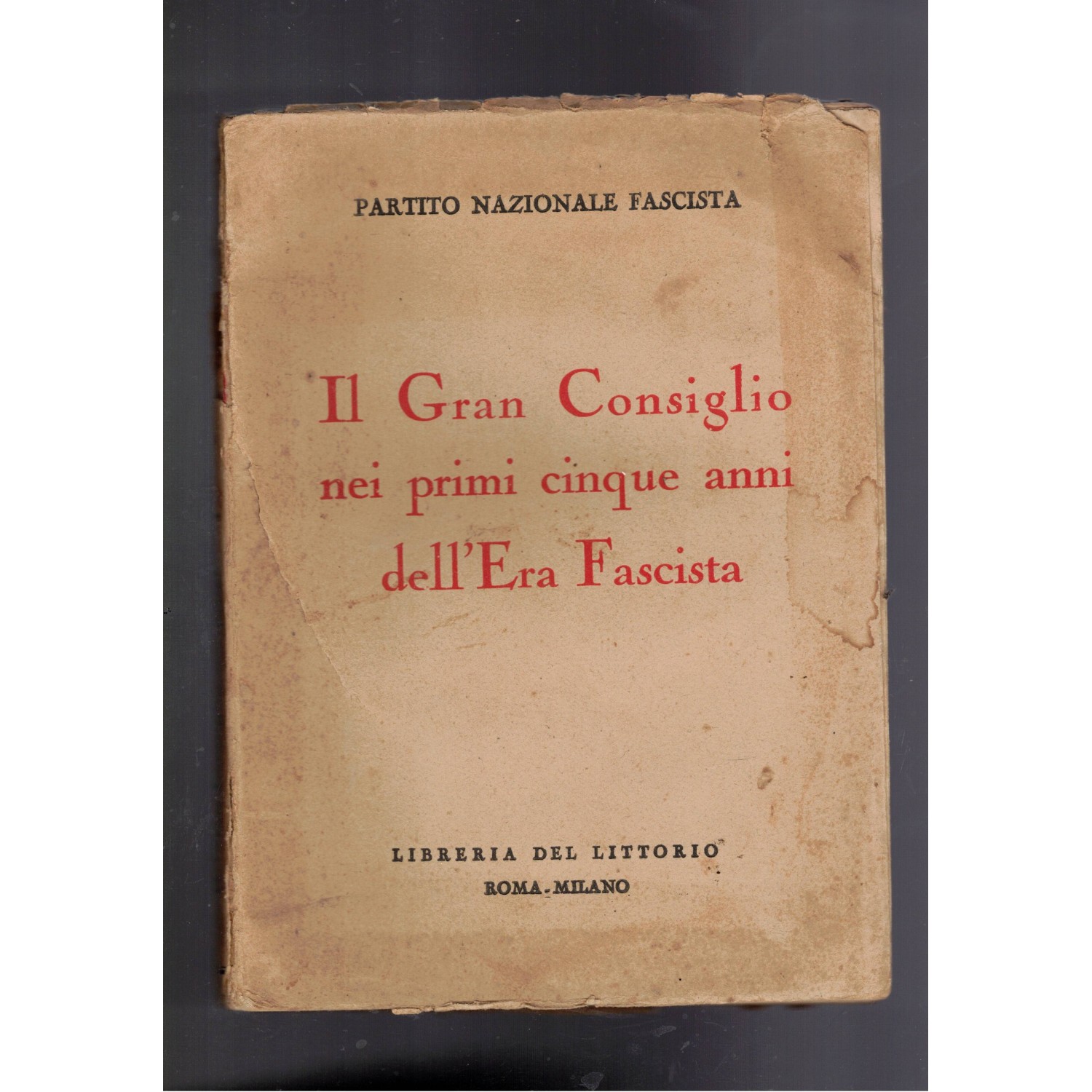 Book Grand Council in the first 5 years of the Fascist Era 2nd Edition