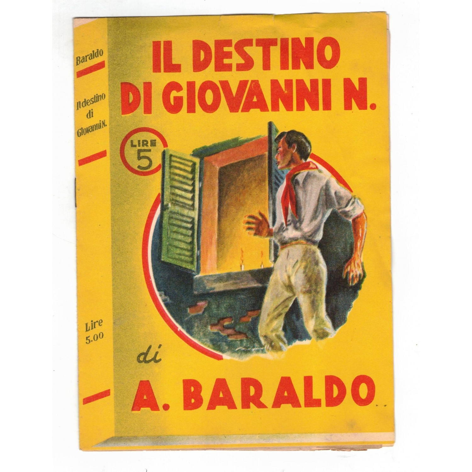 Antipartisanen-Propagandabroschüre der Italienischen Sozialrepublik: „Das Schicksal des Giovanni N