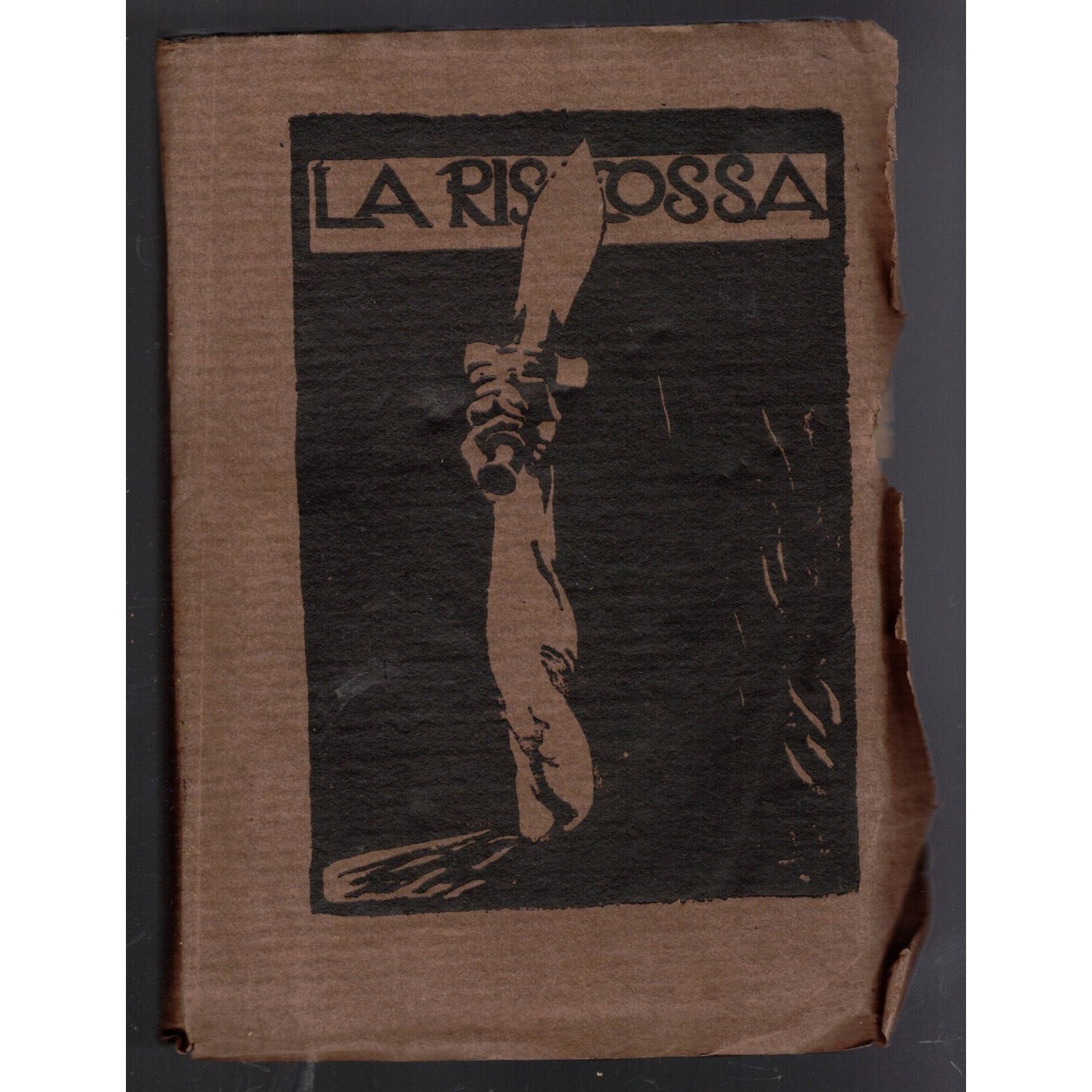 Erste Ausgabe von Gabriele D’Annunzios Buch „La Riscossa“, erschienen 1918 bei Bestetti & Tumminelli