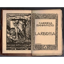 Erste Ausgabe von Gabriele D’Annunzios Buch „La Riscossa“, erschienen 1918 bei Bestetti & Tumminelli