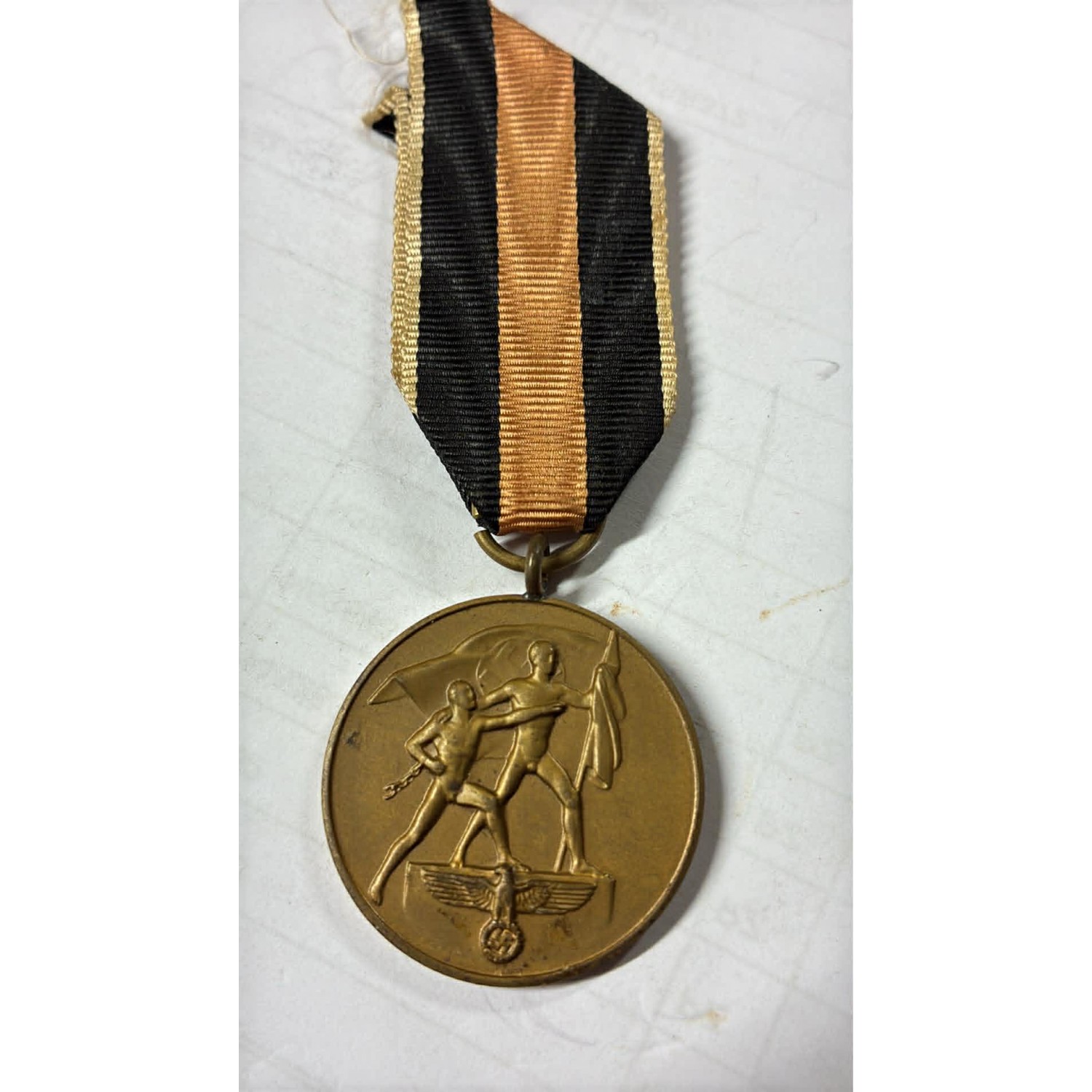 Commemorative medal of the annexation of the Sudetenland 1/8/1938