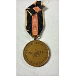 Medaglia commemorativa dell'annessione dei Sudeti (Sudetenland-Medaille) del Terzo Reich, istituita il 18 ottobre 1938