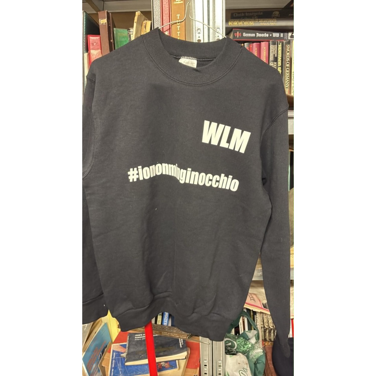 WLM Limited Edition „I Don't Kneel“-Sweatshirt, „White Lives Matter Too“