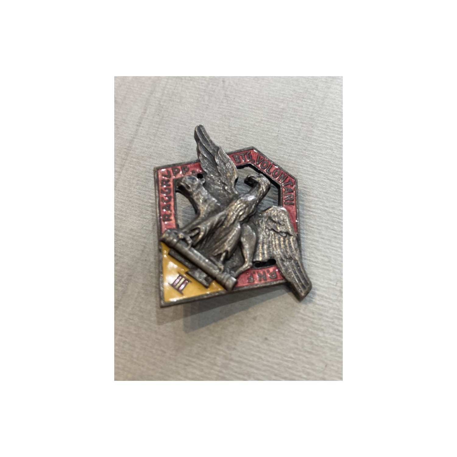 Badge of the 2nd Battalion Group. GIL Volunteers