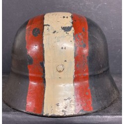 Austrian Partisan Helmet 1945 ex M35 Luftschutz