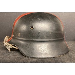 Österreichischer Partisanenhelm 1945, ehemals M35 Luftschutz, sehr interessant