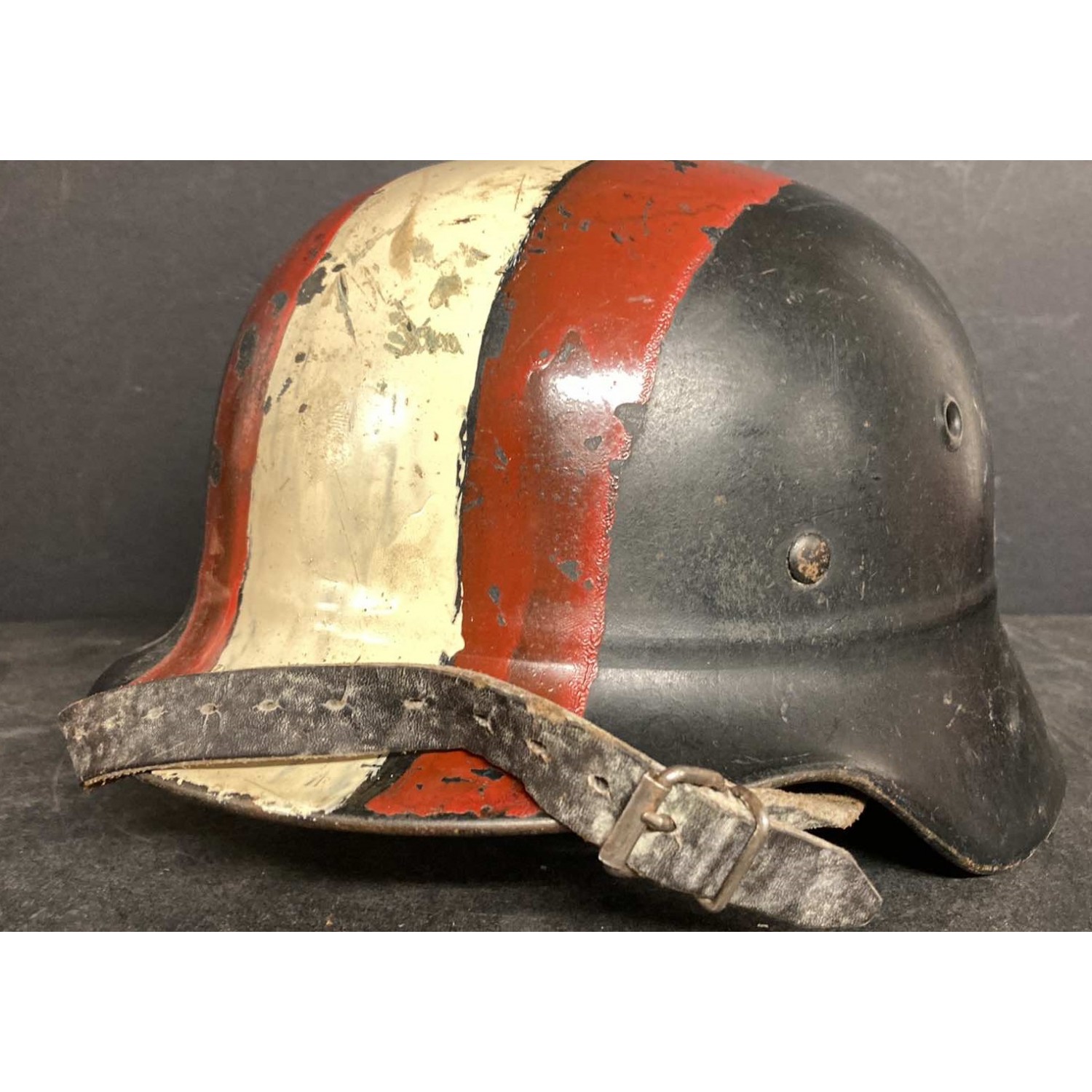 Austrian Partisan Helmet 1945 ex M35 Luftschutz