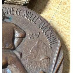 bronze medal from the CCNN Workers' Training Legion of LUCCHINI, Italian East Africa