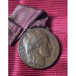 Medaglia con miniatura Volontario di Guerra 1915/1918