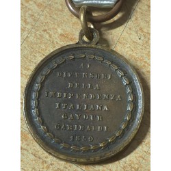 Vittorio Emanuele II MEDAL 1859 To the Defenders of Italian Independence