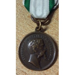 Vittorio Emanuele II MEDAL 1859 To the Defenders of Italian Independence