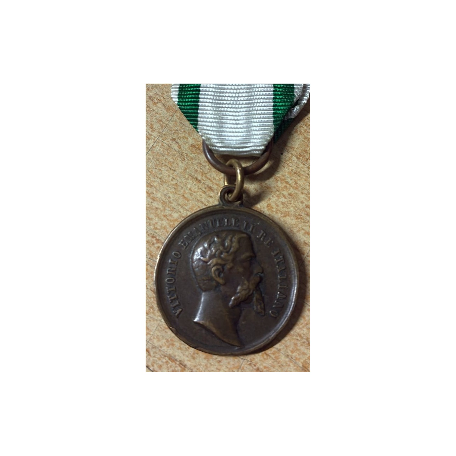 Vittorio-Emanuele-II.-Medaille 1859 – An die Verteidiger der italienischen Unabhängigkeit