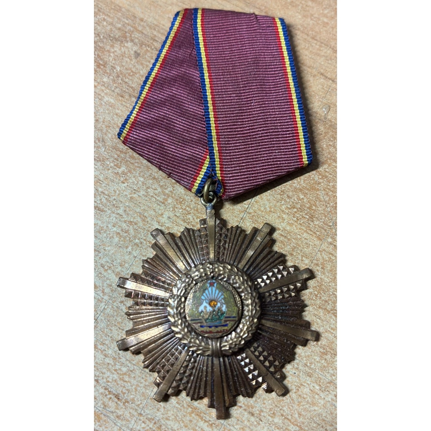 Medal of the Order of August 23 of the Socialist Republic of Romania.
