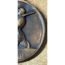 The "Medalla del Alzamiento y Victoria" medal, a Spanish decoration commemorating the Civil War