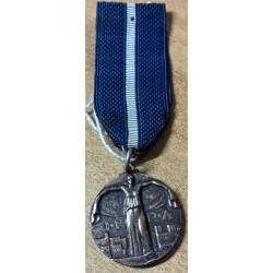 Medaglia commemorativa in bronzo dell'Unione Nazionale Protezione Antiaerea  U.N.P.A.