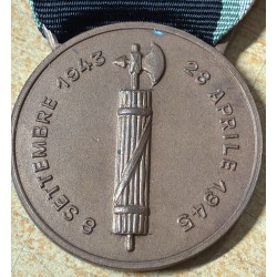 Gedenkmedaille der Italienischen Sozialrepublik.