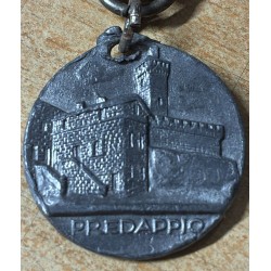 Medaglia ricordo di Predappio citta natale del Duce Benito Mussolini