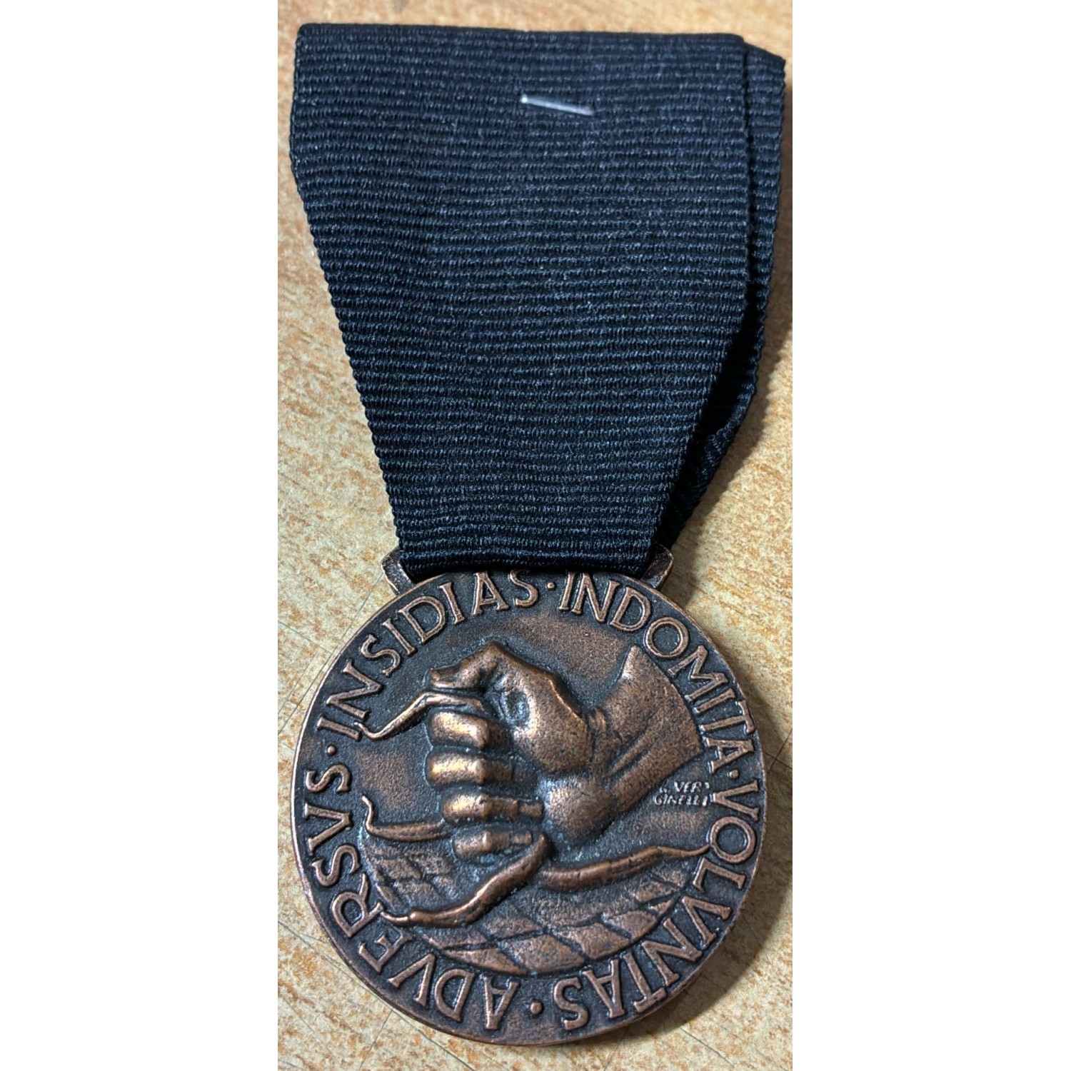 Gedenkmedaille der Italienischen Sozialrepublik für den Anti-Guerillakrieg von 1944