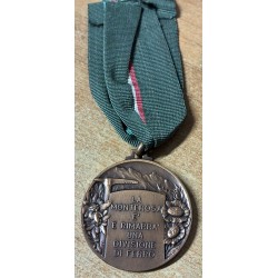 Medaglia commemorativa della fondazione della Divisione Alpina MONTEROSA 1944 1984