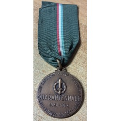Commemorative medal of the foundation of the Alpine Division MONTEROSA 1944 1984