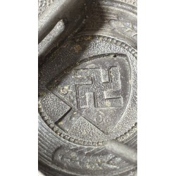 Fibbia in alluminio RAD marcata L. Gottlieb & Sohn  LGS 39