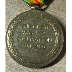 Die britische Siegesmedaille des Ersten Weltkriegs  1914  1919