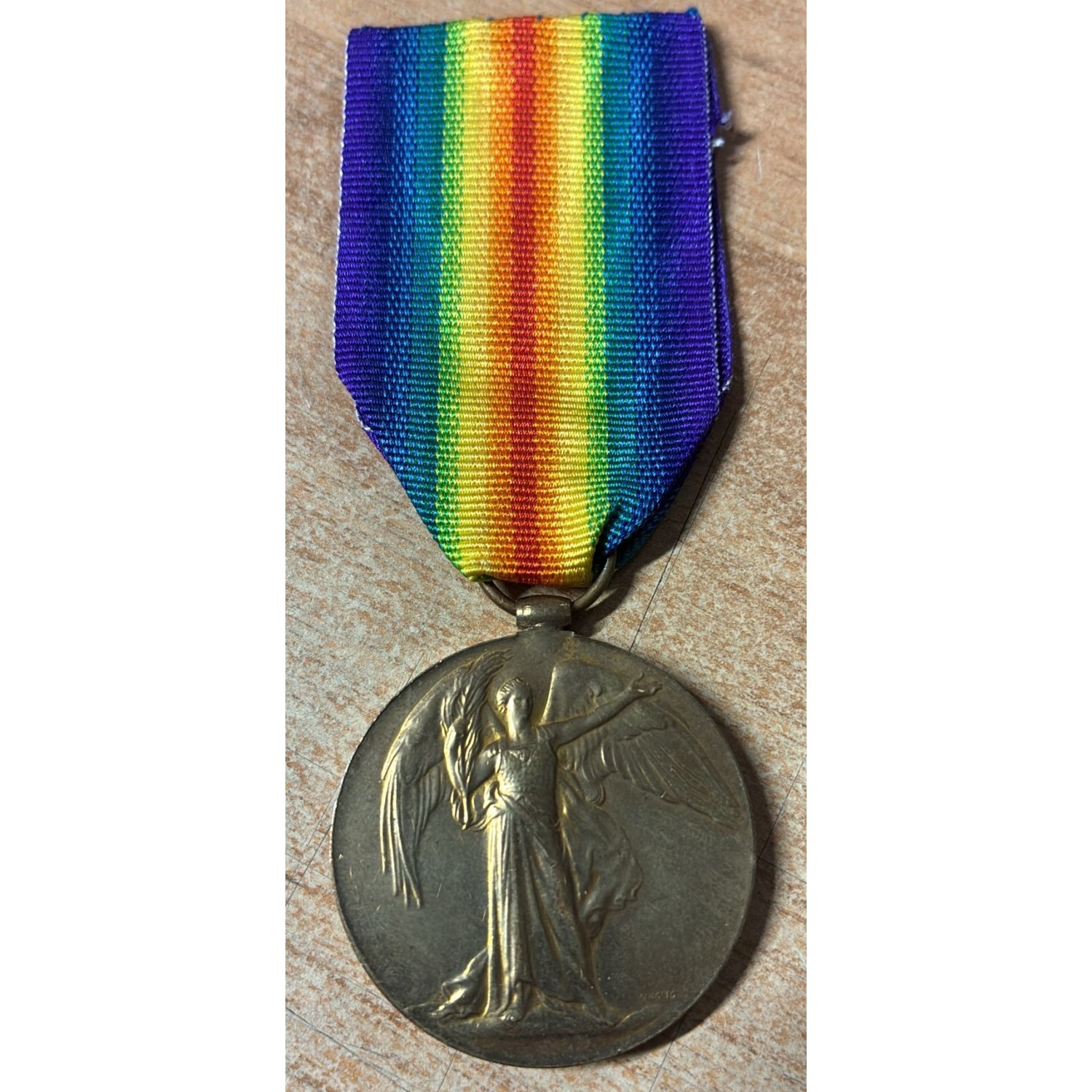 Die britische Siegesmedaille des Ersten Weltkriegs  1914  1919