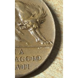 Rom, 24. Mai 1917. Die Stadtverwaltung verleiht die Münzmedaille an die verdienstvolle zivilgesellschaftliche Organisation.