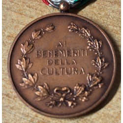 Medaille der Italienischen Republik für Verdienste um die Kultur