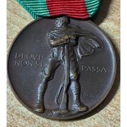 Medaglia in bronzo 50° Costituzione Corpo  Alpini  1922 TRENTO