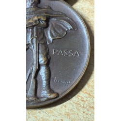 Bronze Medal 50th Anniversary of the Constitution of the Alpine Corps 1922 TRENTO
