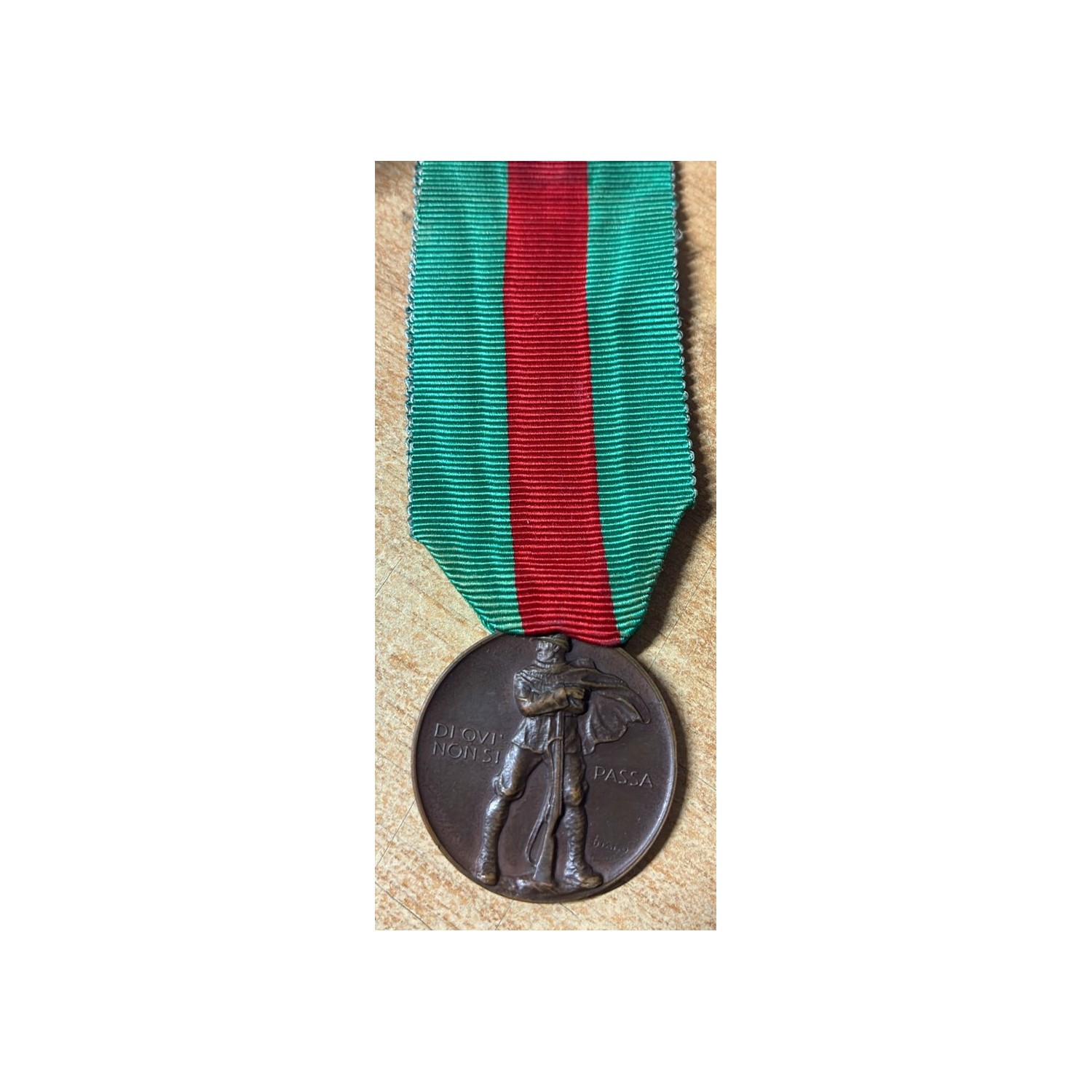 Medaglia in bronzo 50° Costituzione Corpo  Alpini  1922 TRENTO