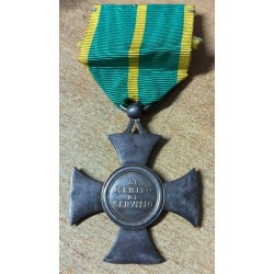 Italienisches Silbernes Verdienstkreuz für Finanzwächter