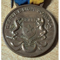 Medaglia in bronzo Campagna SOMALO ETIOPICA Gennaio Aprile 1964 Medaglia Al Valor Militare e Civile