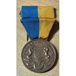 Medaglia in bronzo Campagna SOMALO ETIOPICA Gennaio Aprile 1964 Medaglia Al Valor Militare e Civile