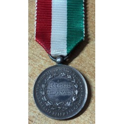 Silbermedaille für Verdienste um die Volksbildung, Italienisches Bildungsministerium, 1904